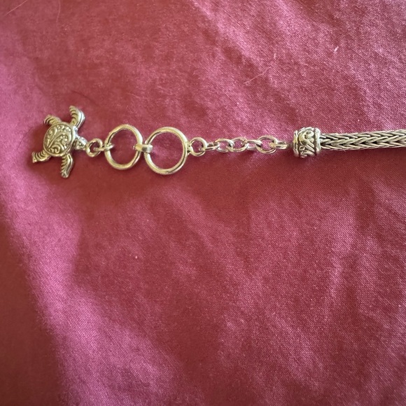 Silver Turtle Charm Bracelet - Picture 2 of 5